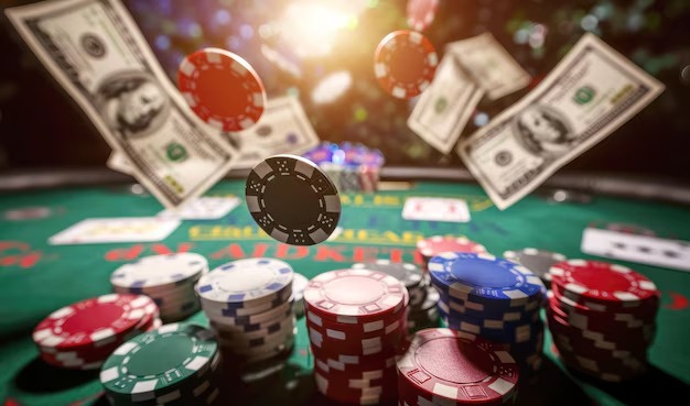 Free spin round with multiplier active on tentenslot